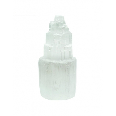 Selenite (Chandelles et galets)